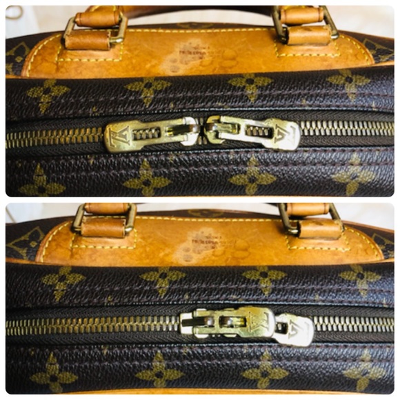 🎈Auth Louis Vuitton Monogram Trouville Tote Bag🎁 - Picture 12 of 16